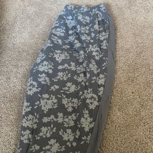 High waisted campus joggers